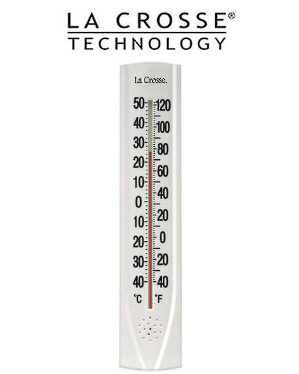 204-115 La Crosse 38cm Thermometer with Key Hider
