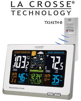 308-1414W La Crosse Wireless Colour Weather Station