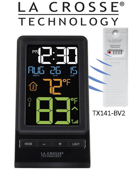 308-1415 La Crosse Color Thermometer Station