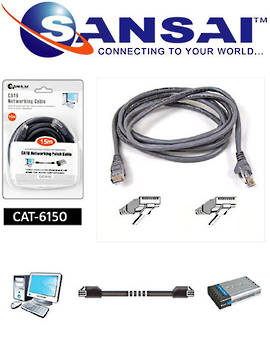 SANSAI Cat6 Network Cable 15m