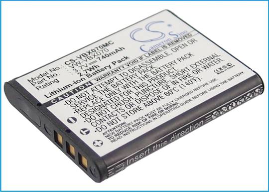PANASONIC VW-VBX070 Compatible Battery