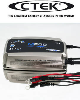 CTEK M200 12V 15AMP MARINE CHARGER