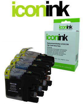 Compatible Brother LC133/LC131 4 Pack Ink Cartridge