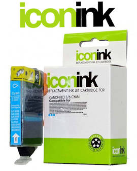 Compatible Canon BCi-3e BCi-6 Cyan Ink Cartridge