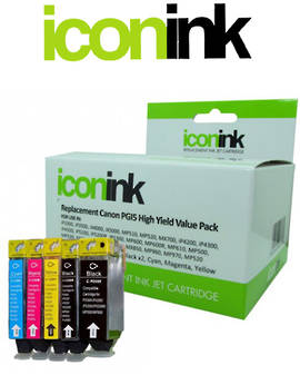 Compatible Canon CLi8 and PGI5 5 Pack Set