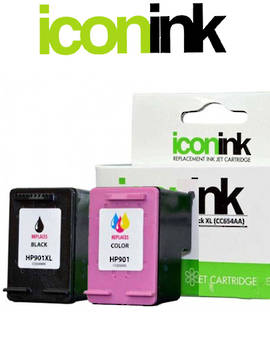 Compatible HP 901 XL Ink Cartridge Set