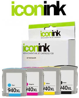 Compatible HP 940 XL High Yield Ink Cartridge Set