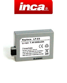 INCA CANON LP-E5 LPE5 Camera Battery