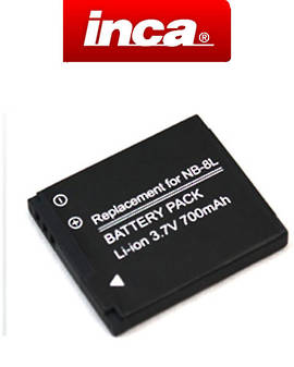 INCA CANON NB8L Compatible Battery