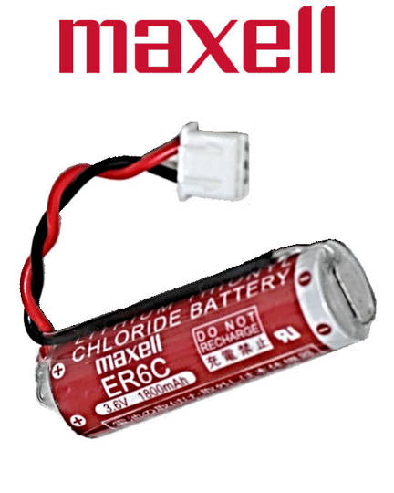 MAXELL ER6C Battery for MITSUBISHI PLC