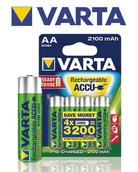 VARTA R2U Rechargeable Accu AA 2100mAh