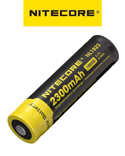 Nitecore NL1823 18650 3.7V 2300mAh Lithium Battery