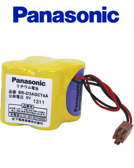 PANASONIC BR-2/3AGCT4A 6V for GE Fanuc A98L-0031-0025