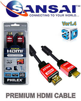 PHH-0180 HDMI Premium High Speed Cable with Ethernet