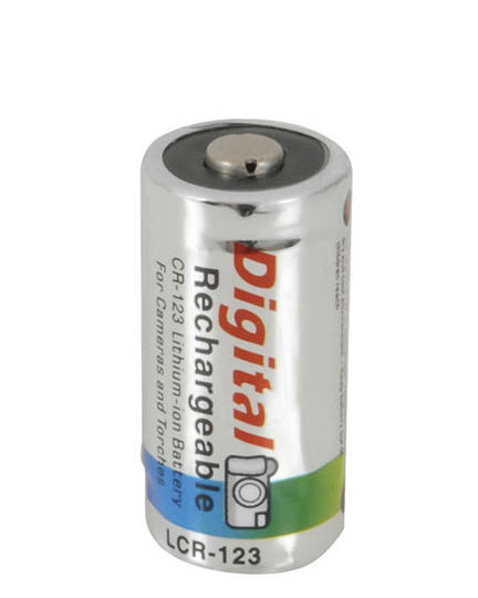 RCR123A Rechargeable 3V Li-Ion CR123A Battery