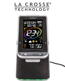 S86842 La Crosse Wireless Colour Weather Station with Speaker