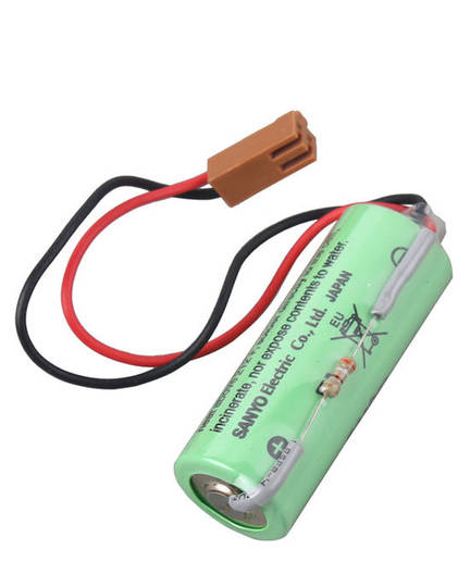 SANYO CR17450SE-R 3V PLC Battery with Plug For FANUC A98L-0031-0012
