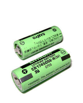 SANYO CR17450SE-R 3V Size A with Tag Specialised Lithium Battery