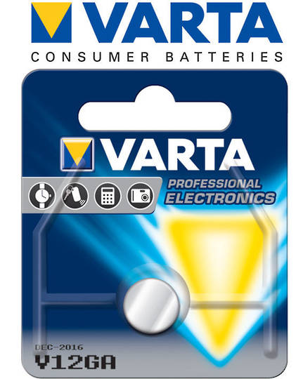 Varta LR43 V12GA Alkaline Button Battery