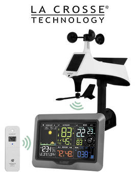 V40-PRO La Crosse WIFI Complete Colour Weather Station