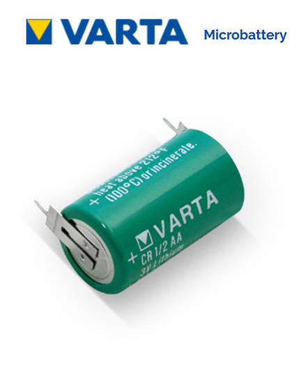 VARTA CR1/2AA Lithium Battery with 2-Pin