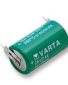 Varta CR1/2AA Lithium Battery with 2-Pin