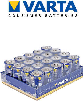 Varta High Energy C Size Alkaline 20 Pack
