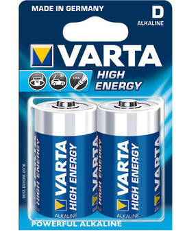 Varta D Size Alkaline Battery 2Pack