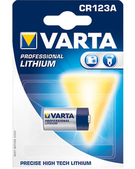Varta CR123A Lithium Battery