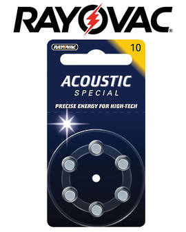 Rayovac Size 10 PR70 Hearing Aid Batteries